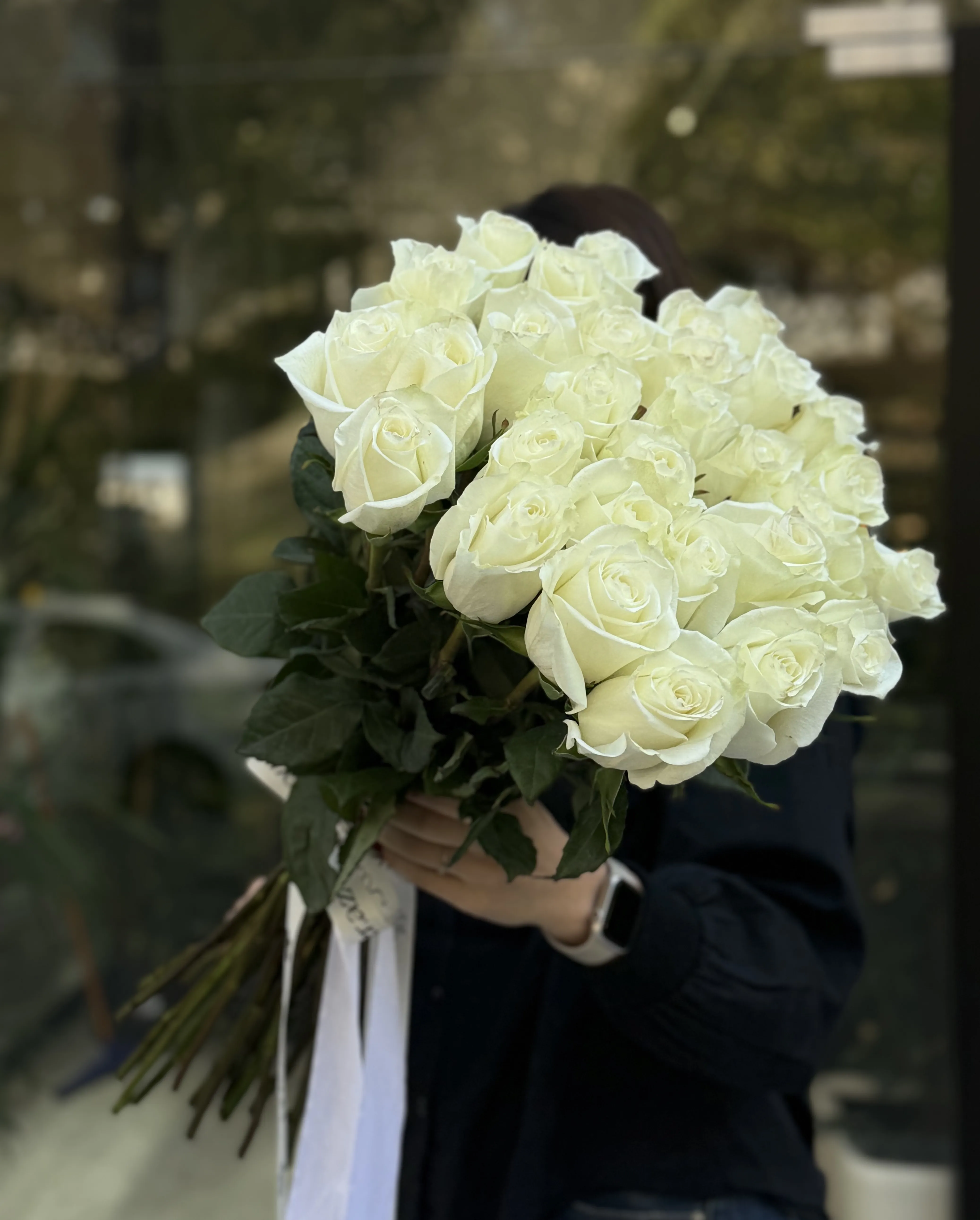 31 Beyaz Ekvador Qızılgül