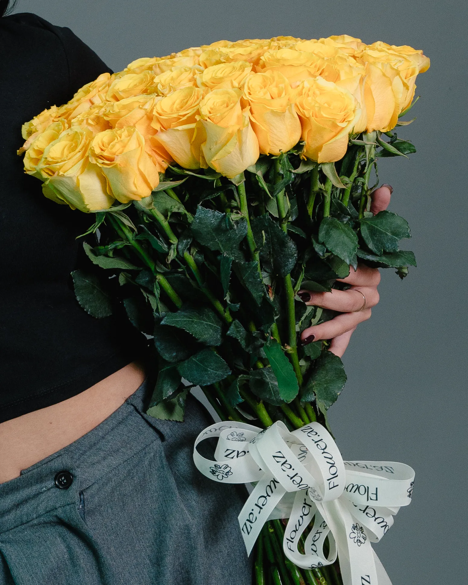 51 Sarı Ekvador Qızılgül  