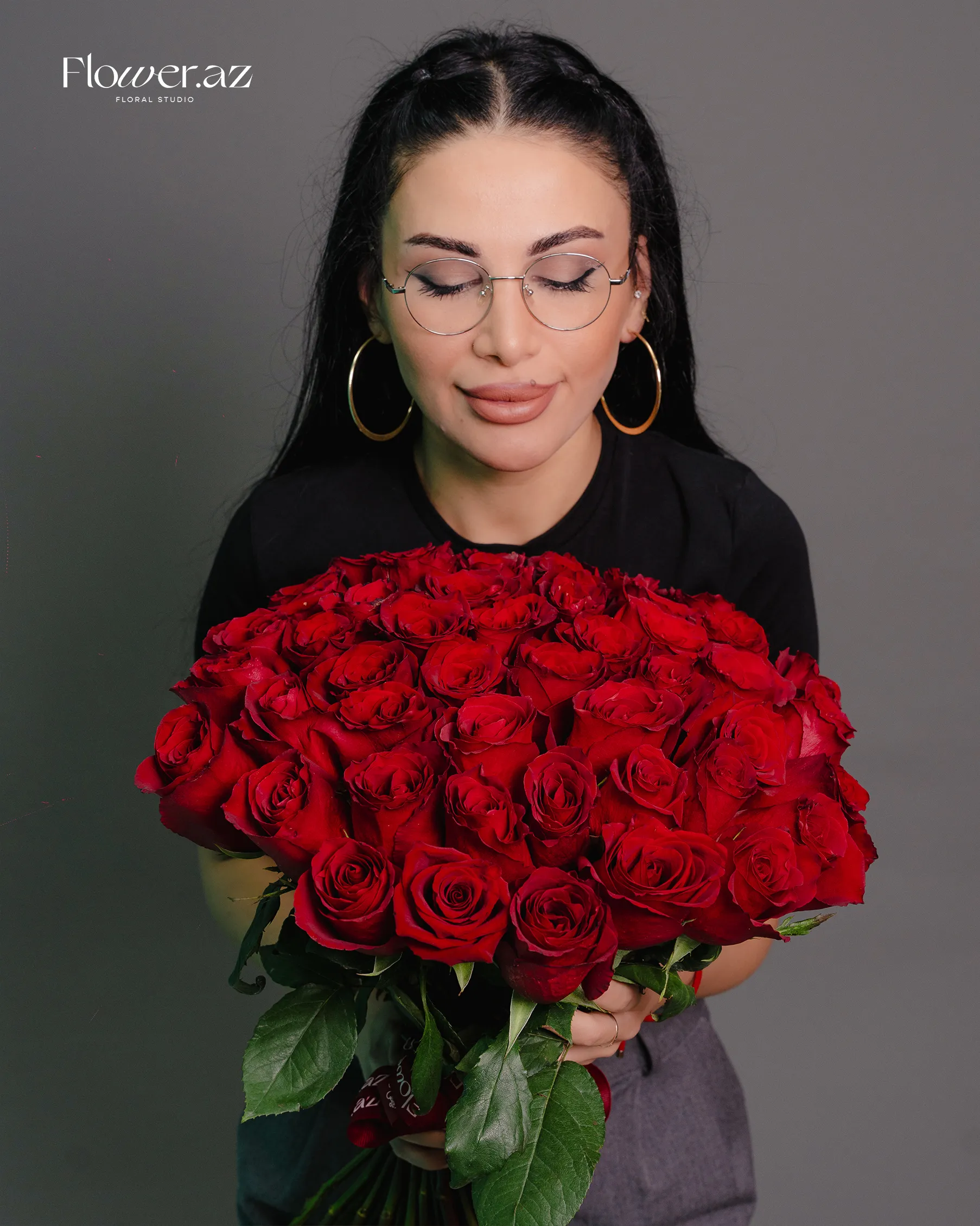 51 Qırmızı Ekvador Qızılgül